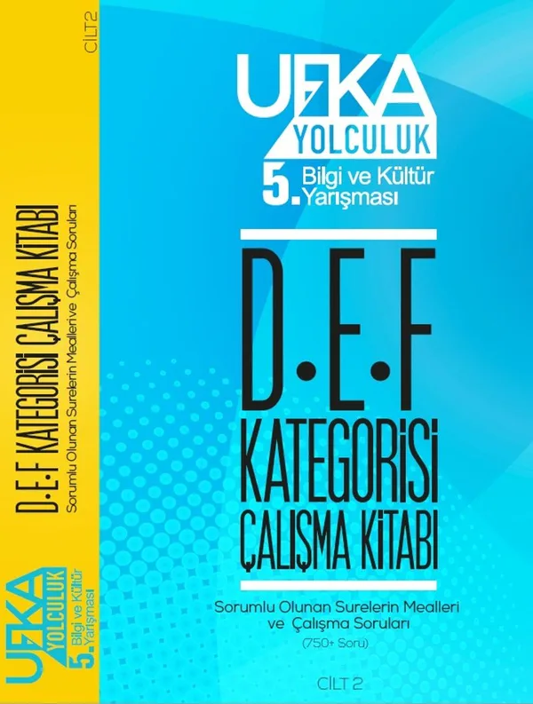 Ufka Yolculuk DEF Kategorisi Kitabı (Meal + Sorular) (Cilt 2)