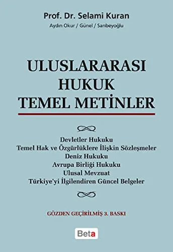 Uluslararası Hukuk Temel Metinleri