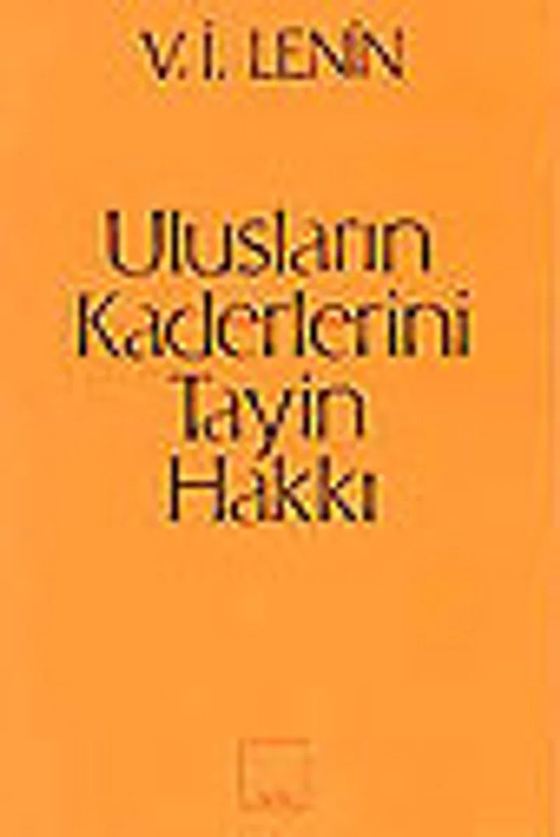 Ulusların Kaderlerini Tayin Hakkı