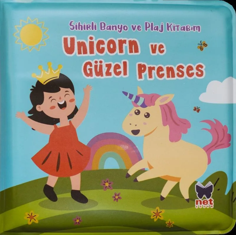 Unicorn ve Güzel Prenses / Sihirli Banyo ve Plaj Kitabım