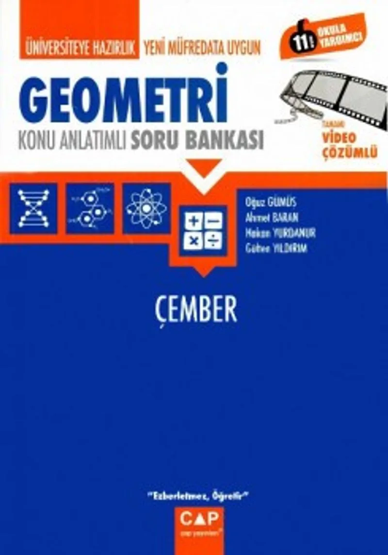 Üniversiteye Hazırlık Geometri Çember Konu Anlatımlı Soru Bankası