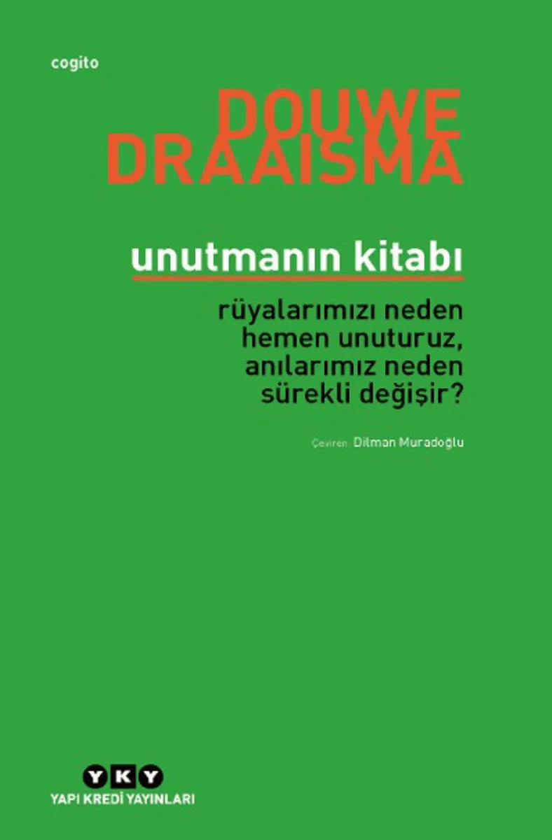 Unutmanın Kitabı Rüyalarımızı Neden Hemen Unuturuz, Anılarımız Neden Sürekli Değişir?