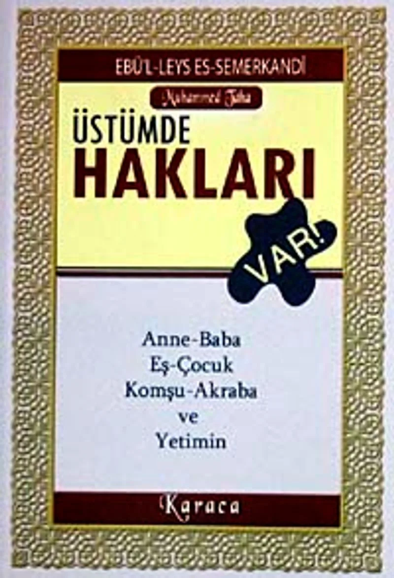 Üstümde Hakları Var! (Cep Boy)