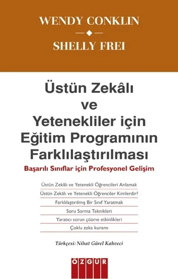 Üstün Zekalı ve Yetenekliler için Eğitim Programının Farklılaştırılması