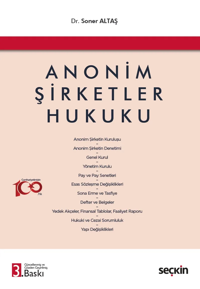 Uygulamalı Anonim Şirketler Hukuku