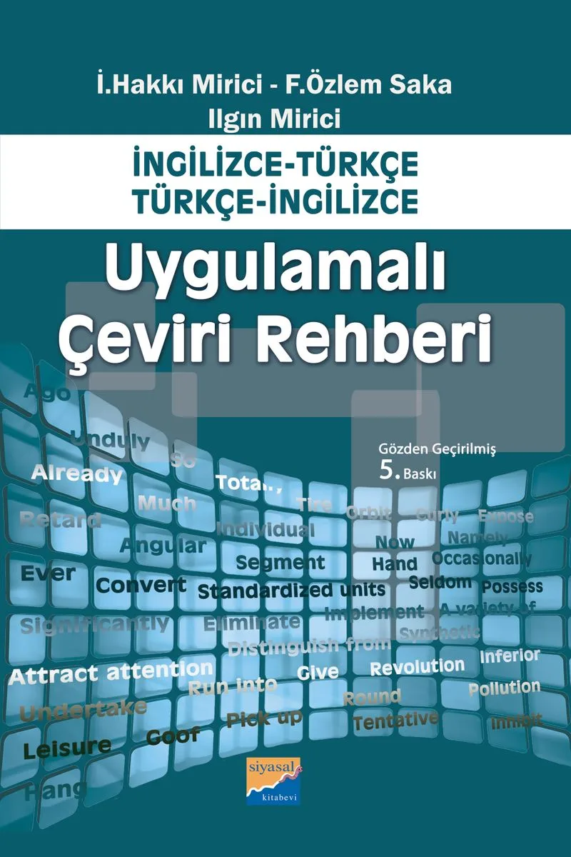 Uygulamalı Çeviri Rehberi / İngilizce-Türkçe Türkçe-İngilizce