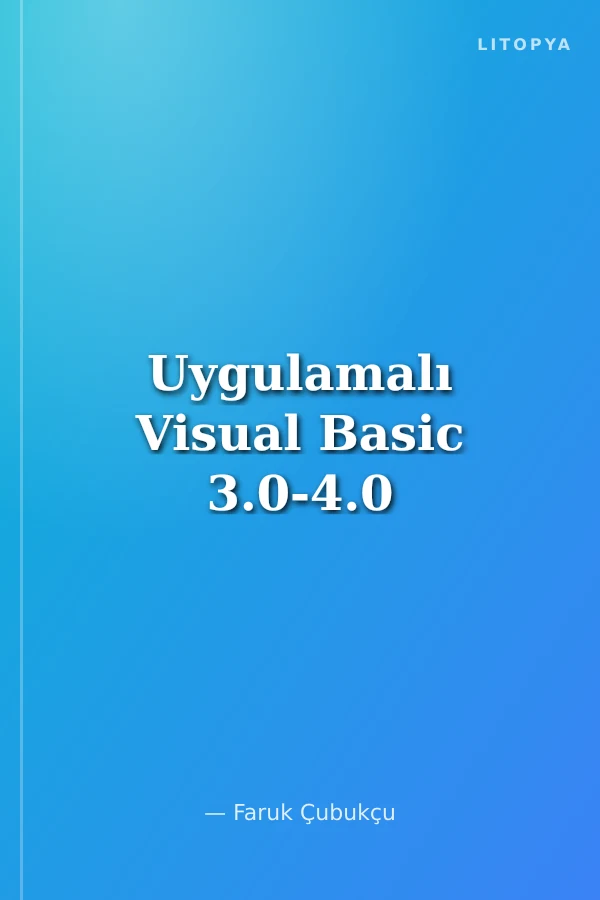 Uygulamalı Visual Basic 3.0-4.0