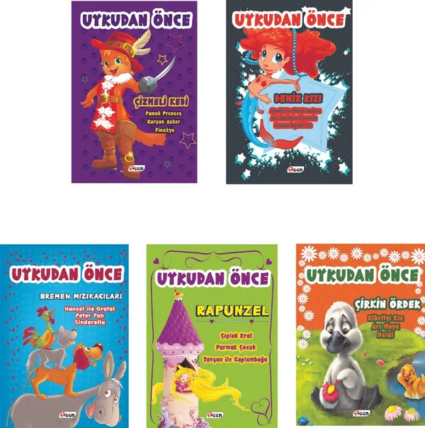Uykudan Önce Masal Serisi (5 Kitap Set)