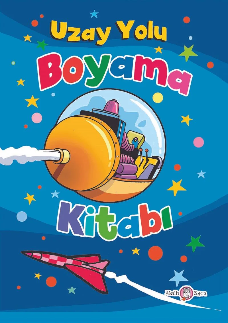 Uzay Yolu Boyama Kitabı