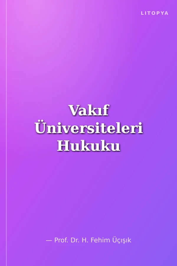 Vakıf Üniversiteleri Hukuku