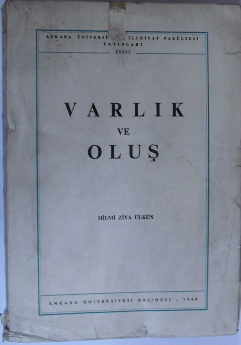 Varlık ve Oluş Kod: 12-B-22