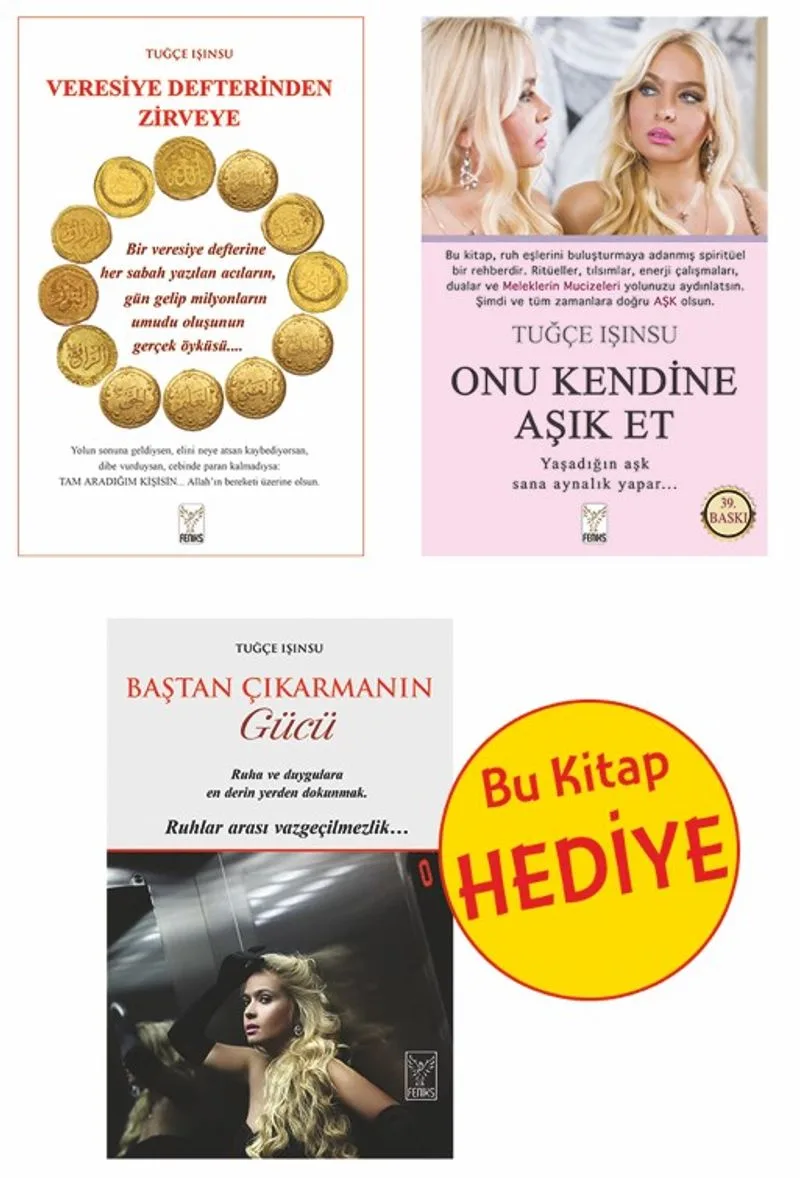 Veresiye Defterinden Zirveye - Onu Kendine Aşık Et (2 Kitap) (Baştan Çıkarmanın Gücü-Hediye)