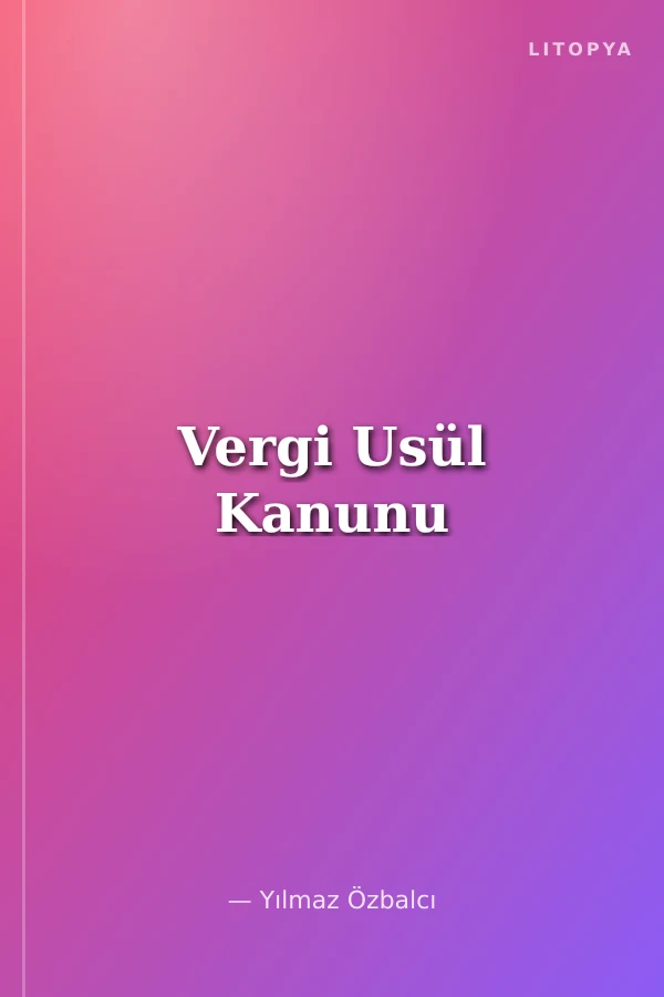 Vergi Usül Kanunu