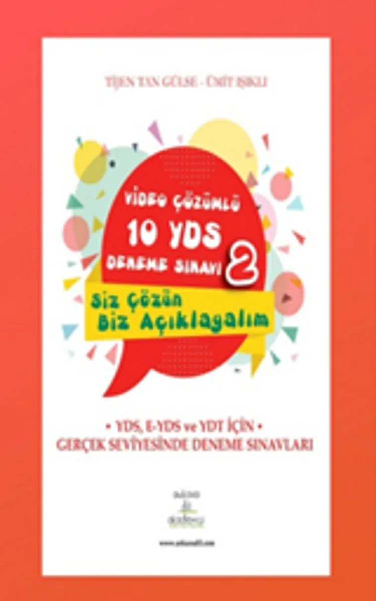 Video Çözümlü 10 Yds Deneme Sınavı 2
