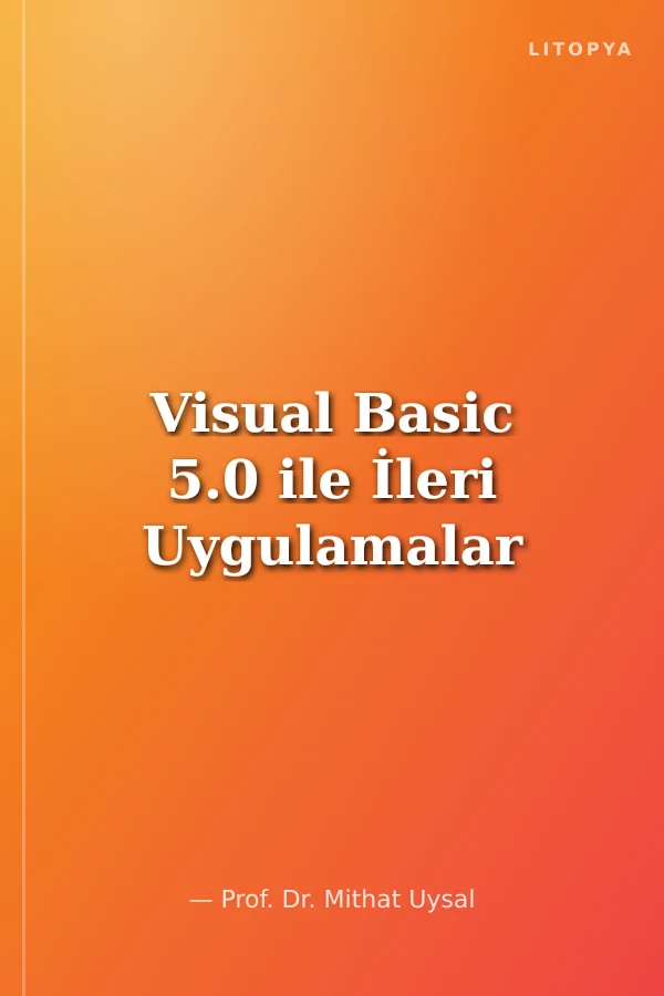Visual Basic 5.0 ile İleri Uygulamalar