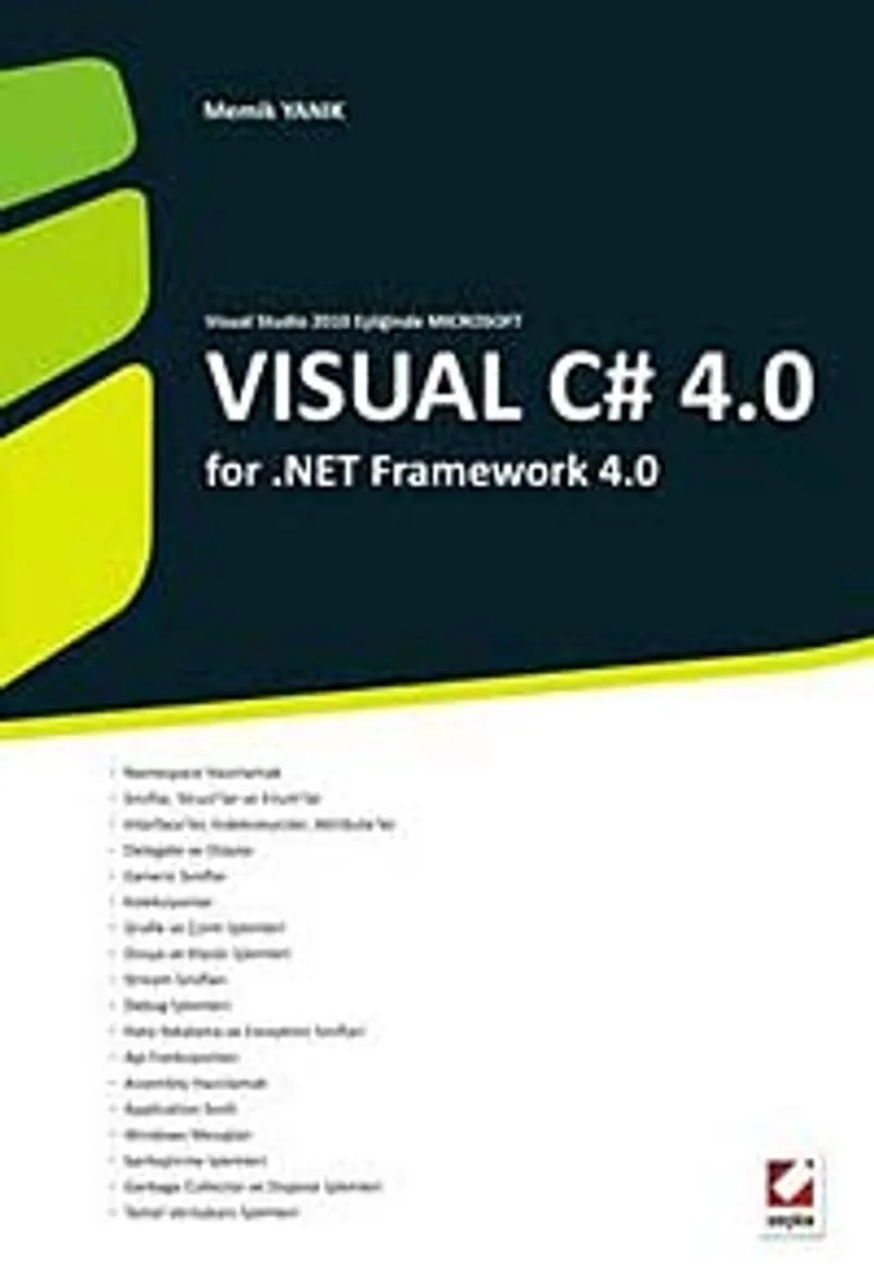 Visual Studio 2010 ile Microsoft Visual C# 4.0 for .NET Framework 4.0