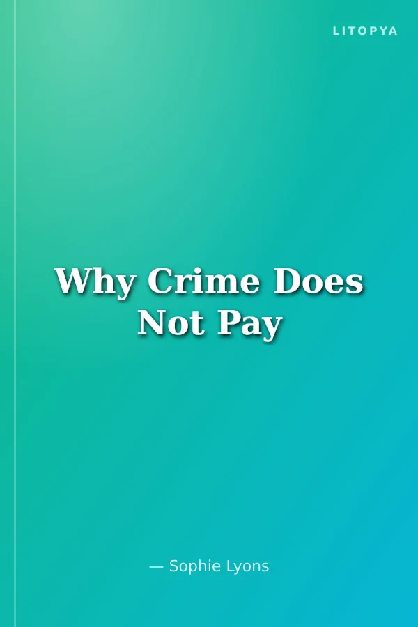 Why Crime Does Not Pay