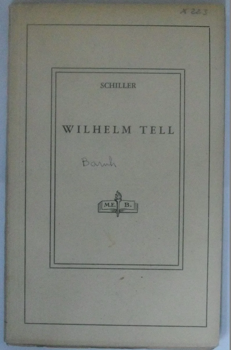 Wilhelm Tell Kod: 11-Z-62