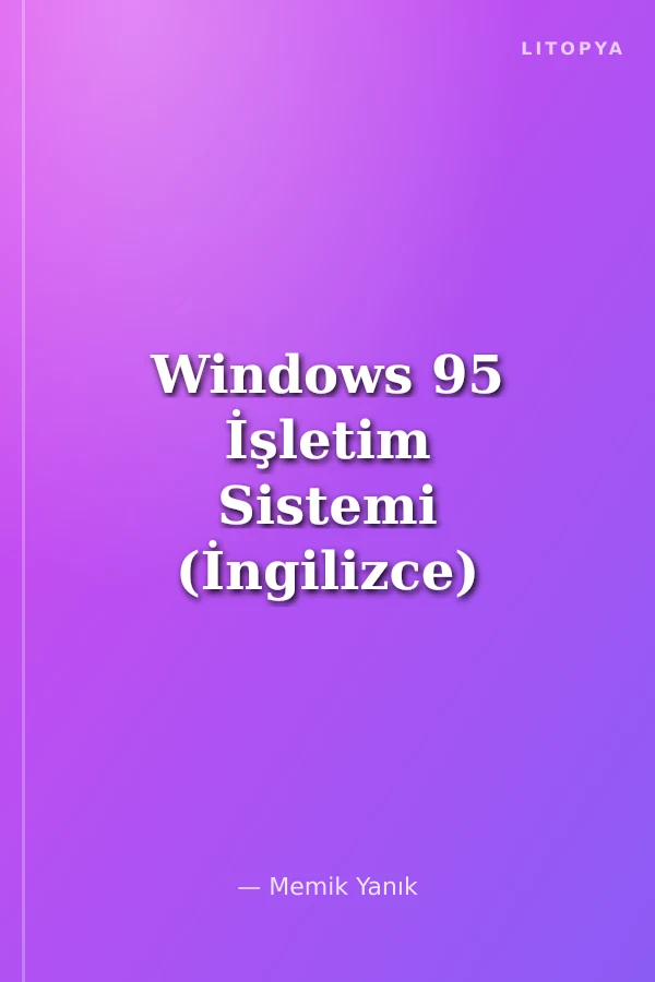 Windows 95 İşletim Sistemi (İngilizce)