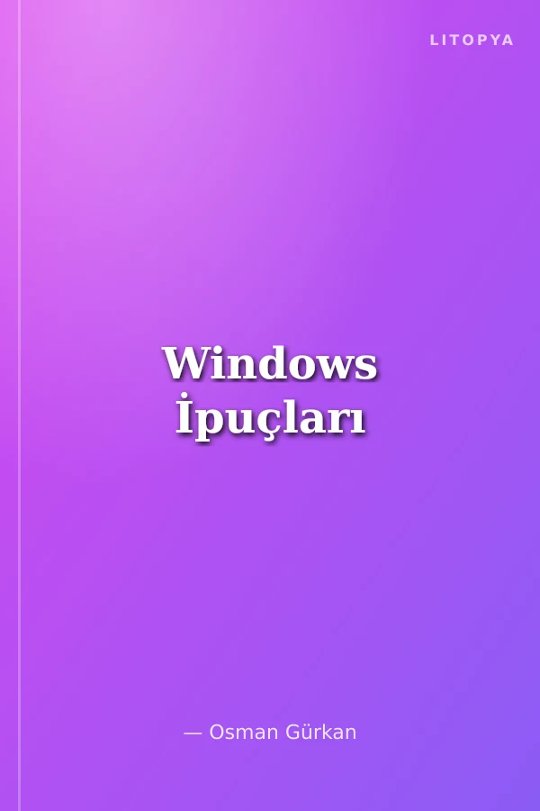 Windows İpuçları