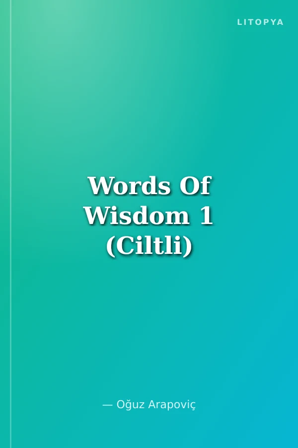 Words Of Wisdom 1 (Ciltli)