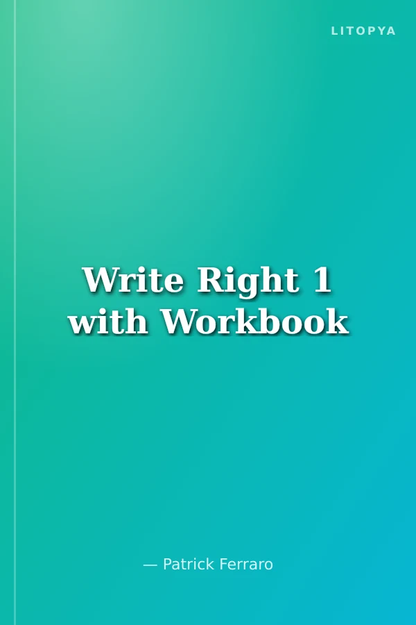 Write Right 1 with Workbook