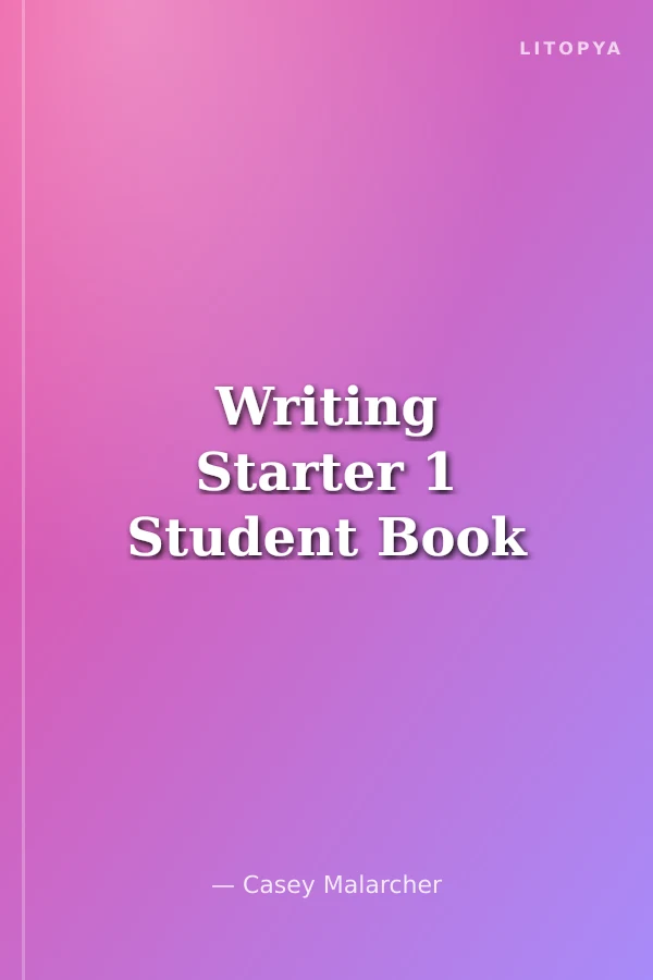Writing Starter 1 Student Book
