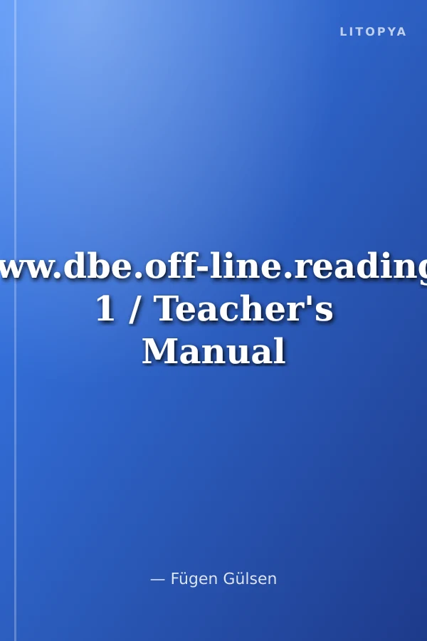 www.dbe.off-line.readings 1 / Teacher's Manual