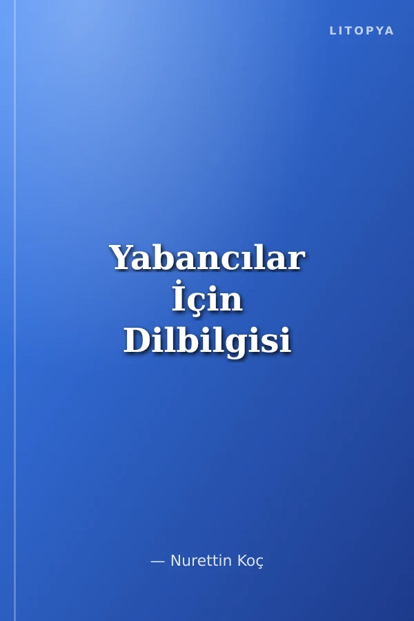 Yabancılar İçin Dilbilgisi