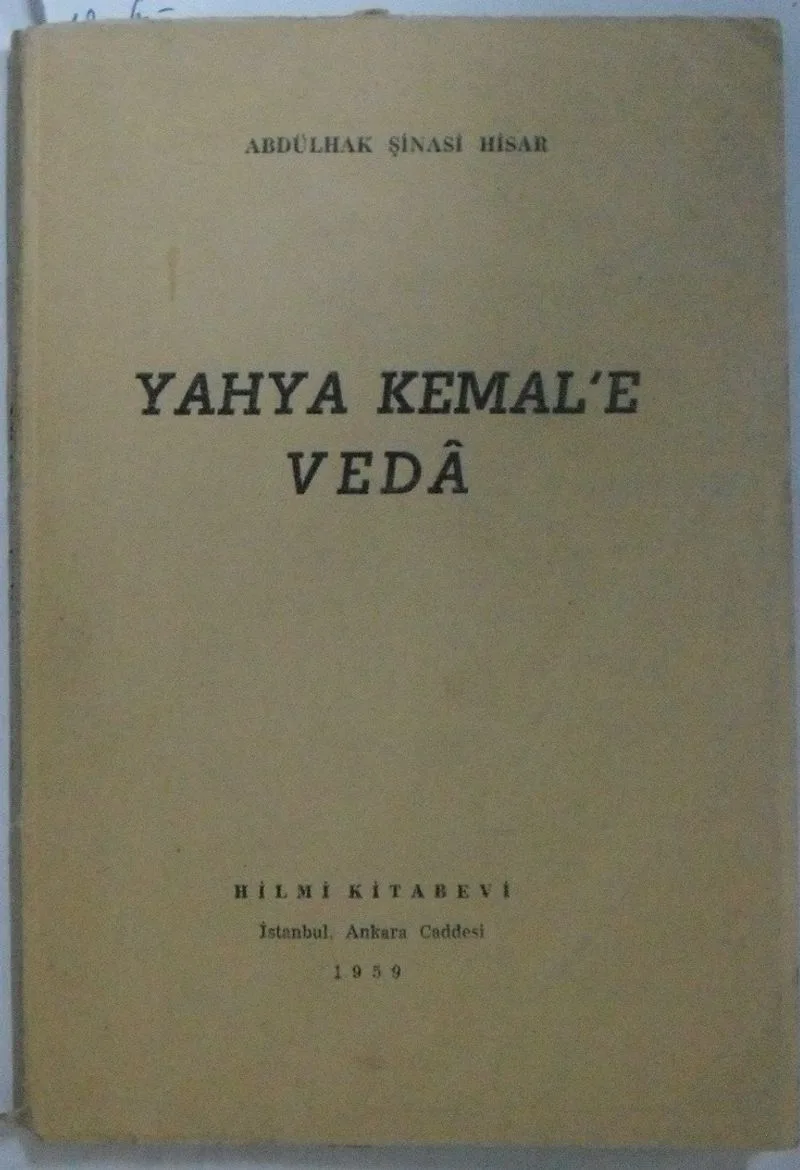 Yahya Kemal'e Veda (12-G-9 )
