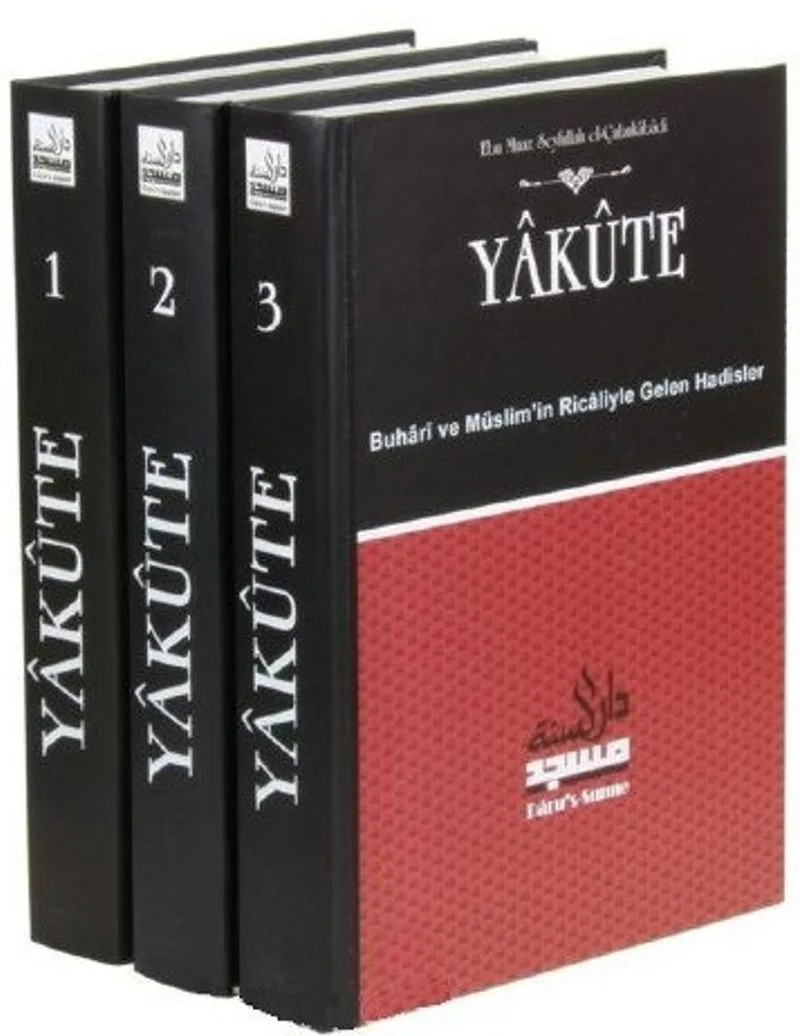 Yakute (3 Cilt takım) Buhari ve Müslim'in Ricaliyle Gelen Hadisler
