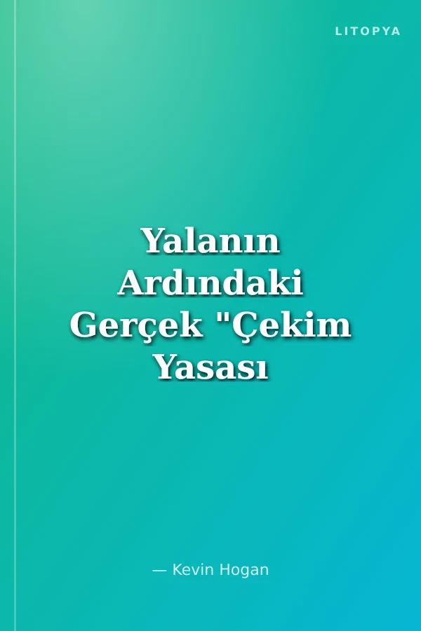 Yalanın Ardındaki Gerçek "Çekim Yasası (Cep Boy) Gerçeği Bilmemizi İstemiyorlar!