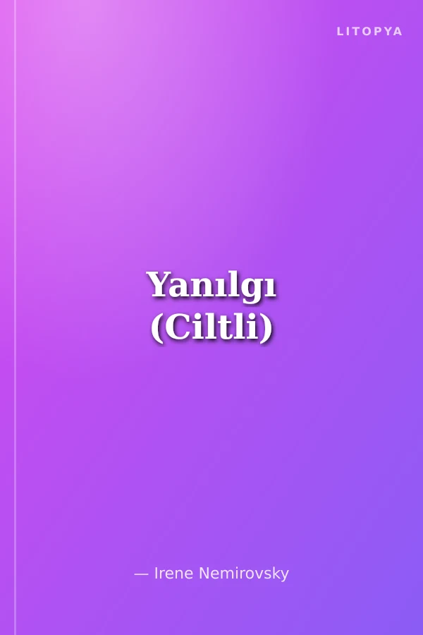 Yanılgı (Ciltli)