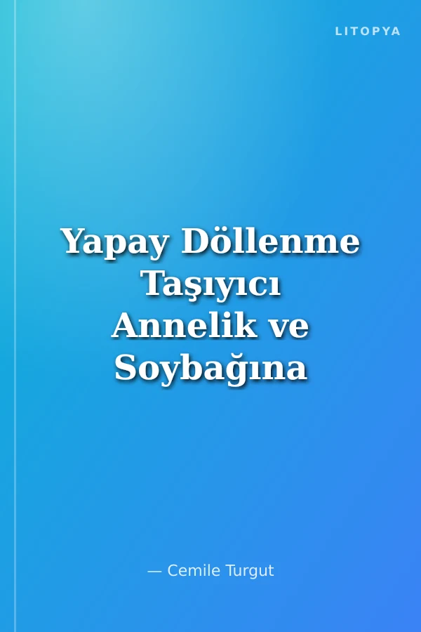 Yapay Döllenme Taşıyıcı Annelik ve Soybağına İlişkin Hukuki Sorunlar