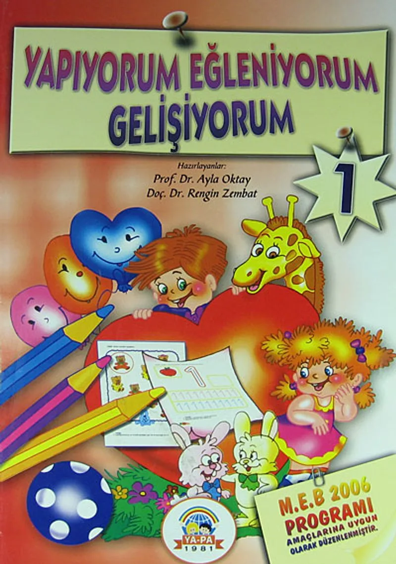 Yapıyorum Eğleniyorum Gelişiyorum - 1 (5-6 Yaş)