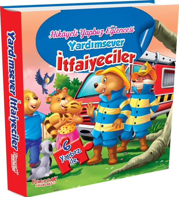 Yardımsever İtfaiyeciler / Hikayeli Yapboz Eğlencesi