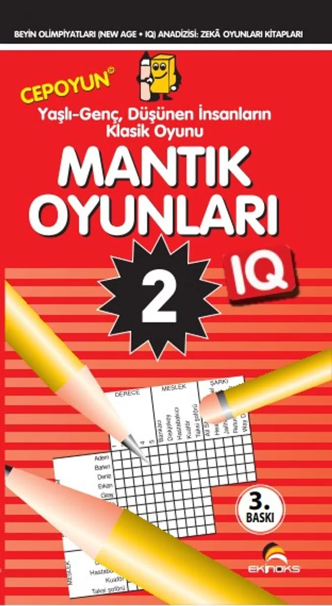 Yaş Almış &ndash; Genç, Düşünen Tüm İnsanların Akıl Dolu Zeka Oyunu Q Mantık Oyunları 2