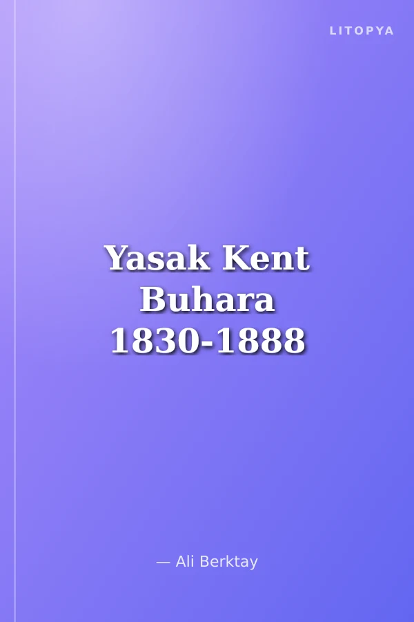 Yasak Kent Buhara 1830-1888