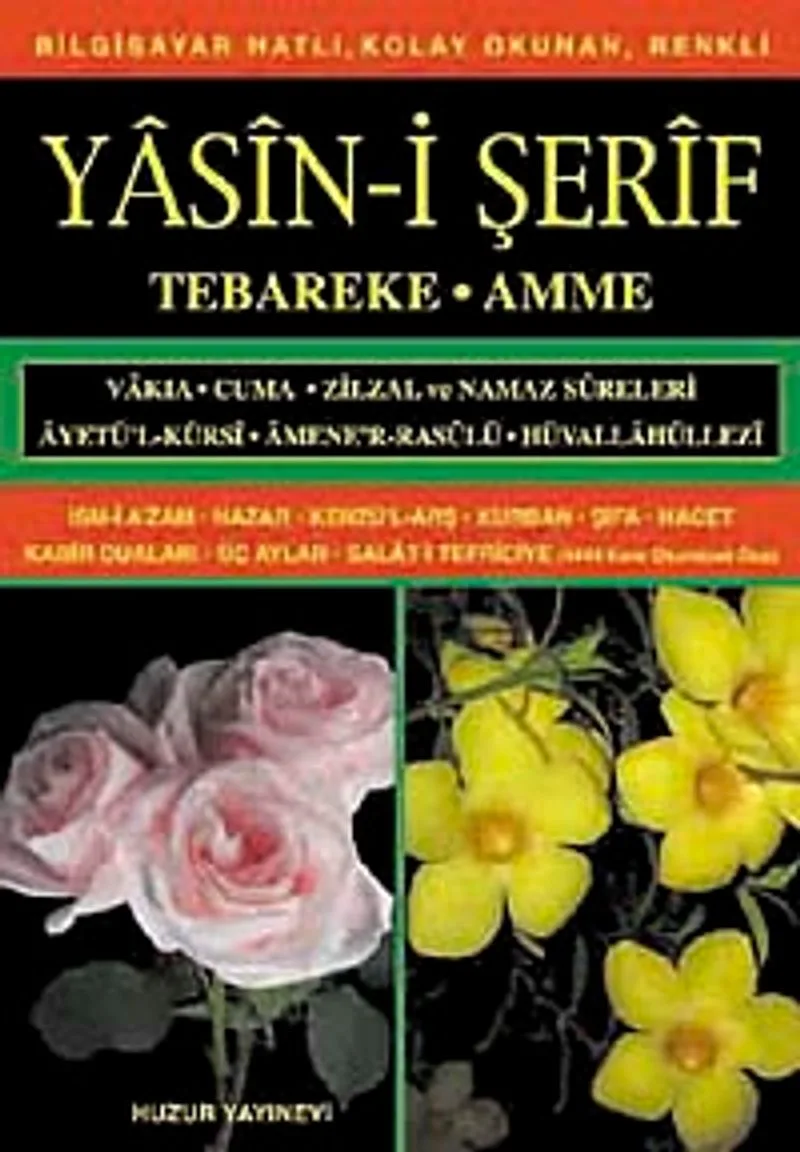 Yasin-i Şerif / Bilgisayar Hatlı (Kod.006)