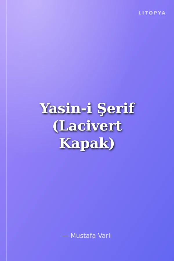 Yasin-i Şerif (Lacivert Kapak)