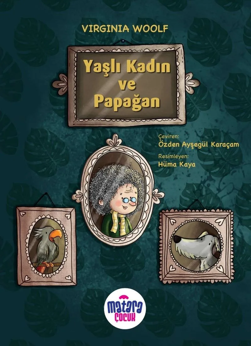 Yaşlı Kadın ve Papağan