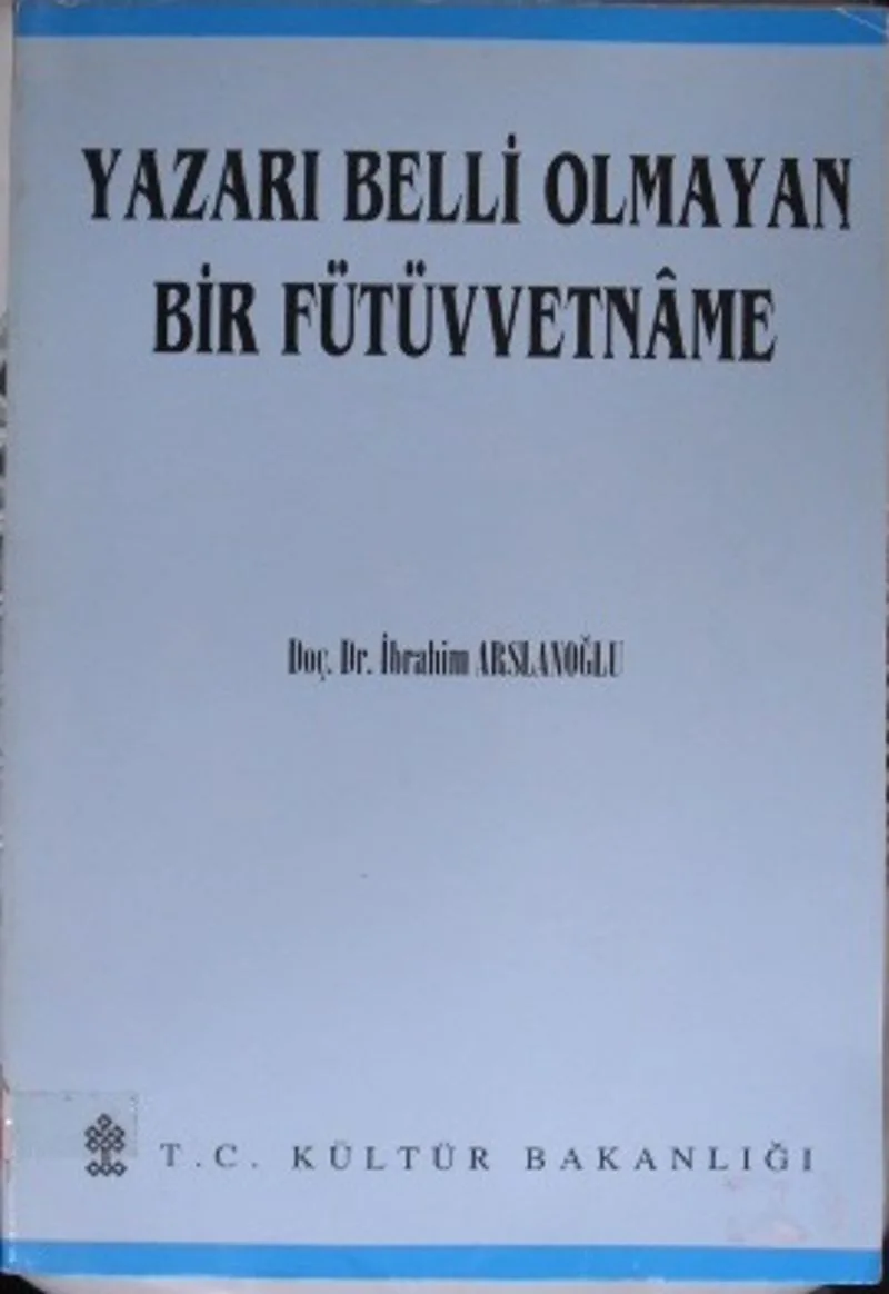 Yazarı Belli Olmayan Bir Fütüvvetname / 36-G-2