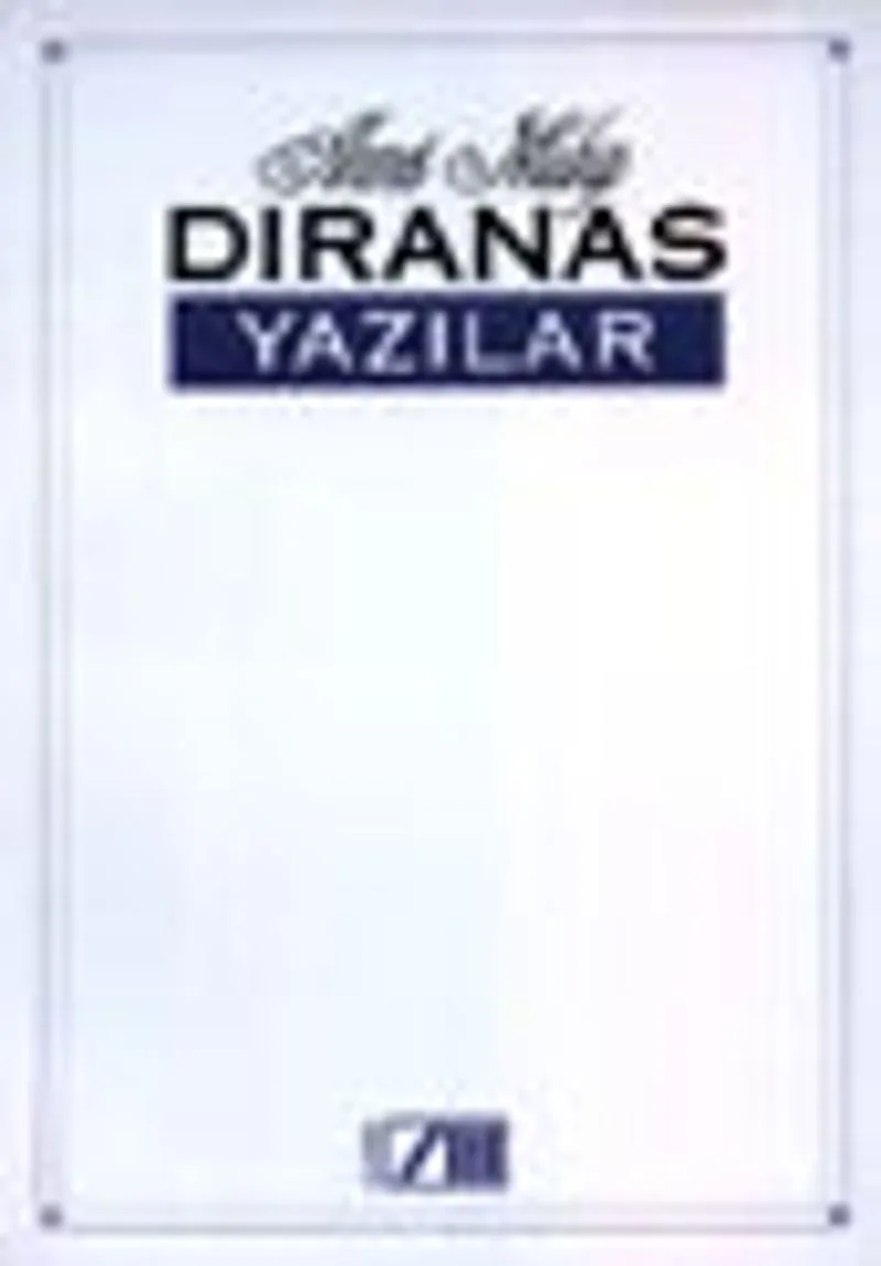 Yazılar Dıranas / 4-B-22
