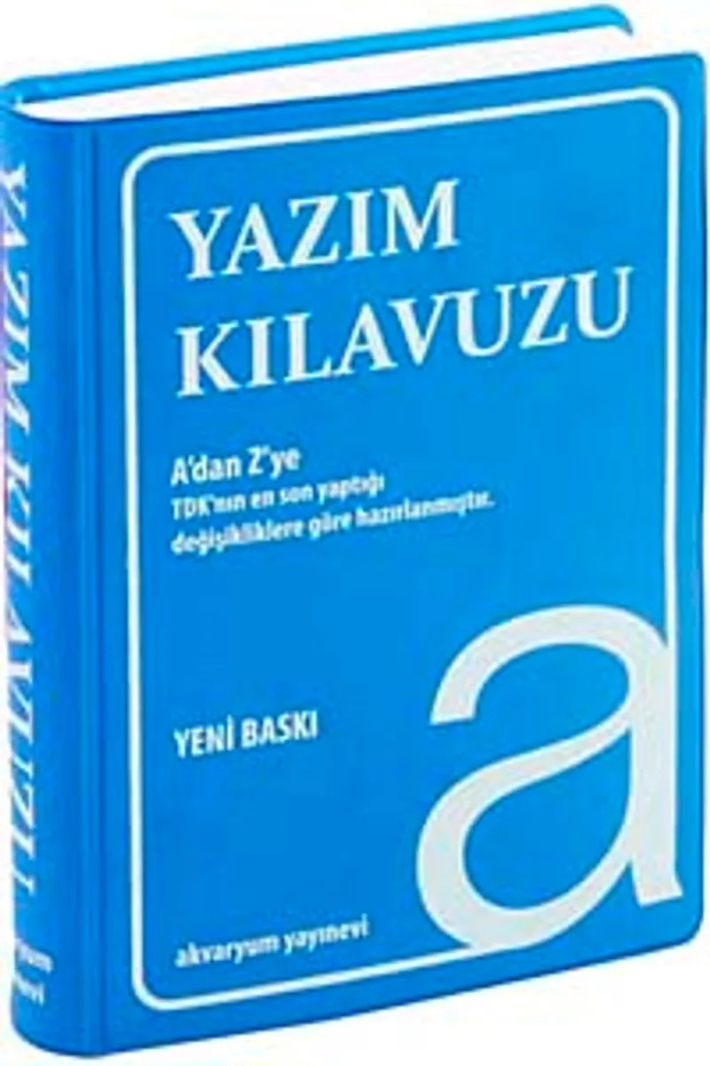 Yazım Kılavuzu (Plastik Kapak, 1.hm)
