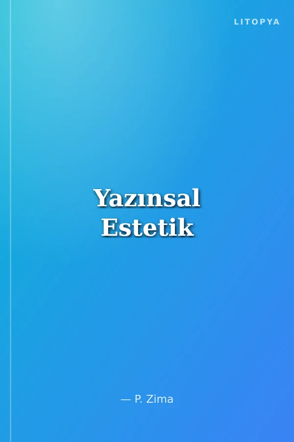 Yazınsal Estetik