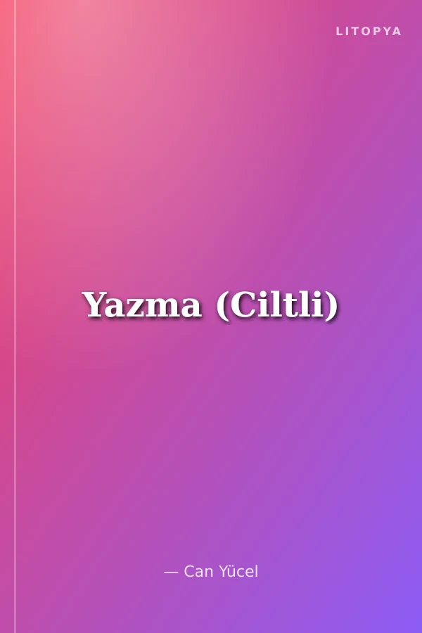 Yazma (Ciltli)