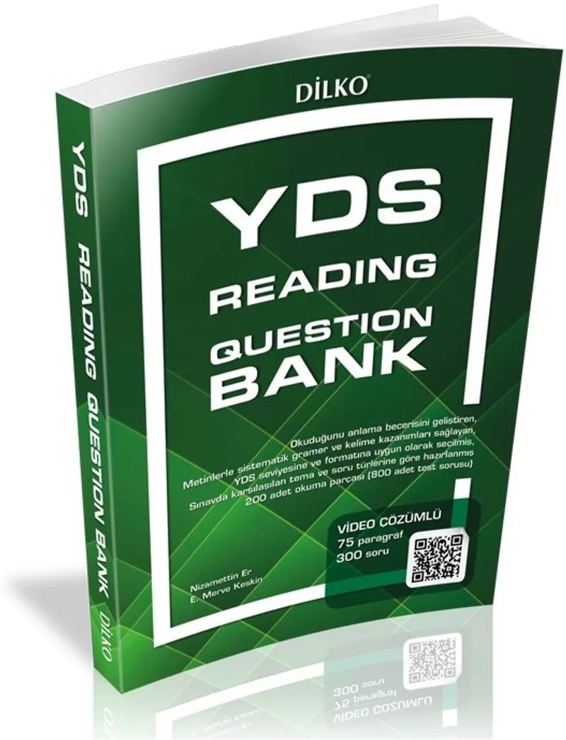 YDS Reading Question Bank Video Çözümlü