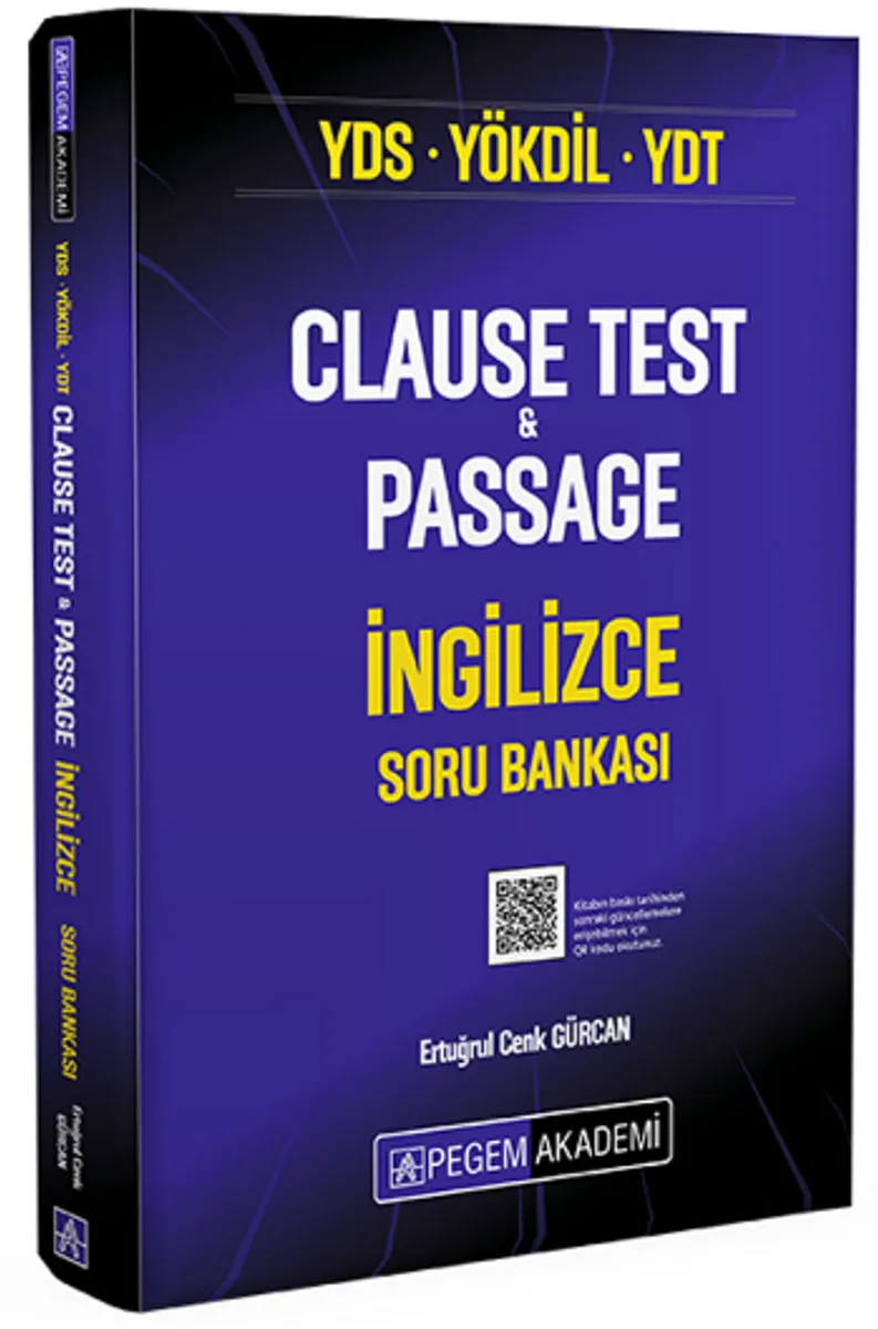 YDS YÖKDİL YDT Clause Test Passage İngilizce Soru Bankası