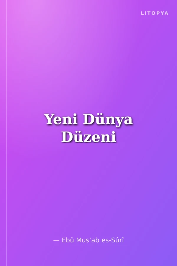 Yeni Dünya Düzeni
