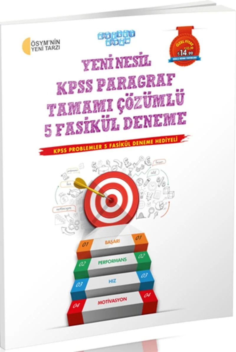Yeni Nesil KPSS Paragraf Tamamı Çözümlü 5 Fasikül Deneme
